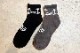 OSSANTHEHOOD cruising socks (car) / black & gray