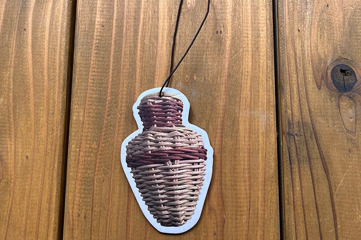 OSSANTHEHOOD air freshener & sticker 3å (basket) / 