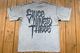 NICETY "SINCE NINETY THREE" 8.2oz dye washed Tshirt / gray washed