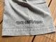 NICETY "SINCE NINETY THREE" 8.2oz dye washed Tshirt / gray washed