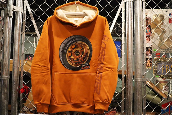 OSSANTHEHOOD blanket hoodie (tech gold) / brown