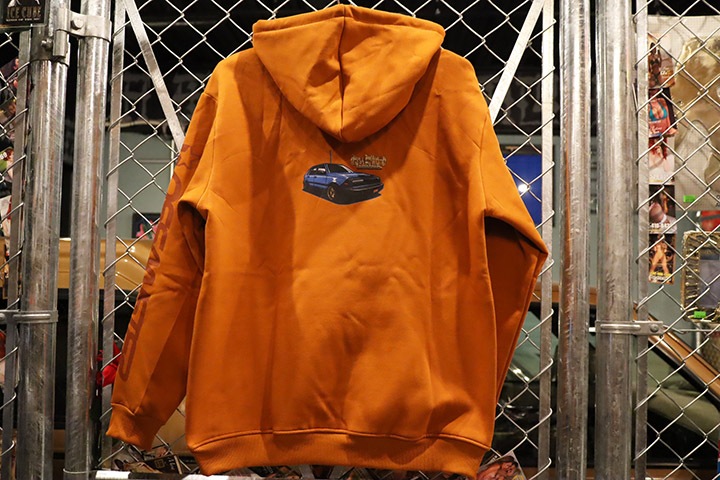 OSSANTHEHOOD blanket hoodie (tech gold) / brown