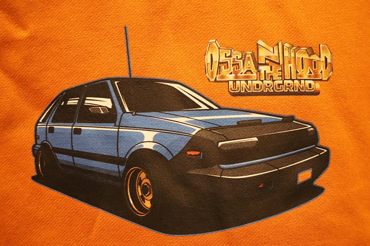 OSSANTHEHOOD blanket hoodie (tech gold) / brown