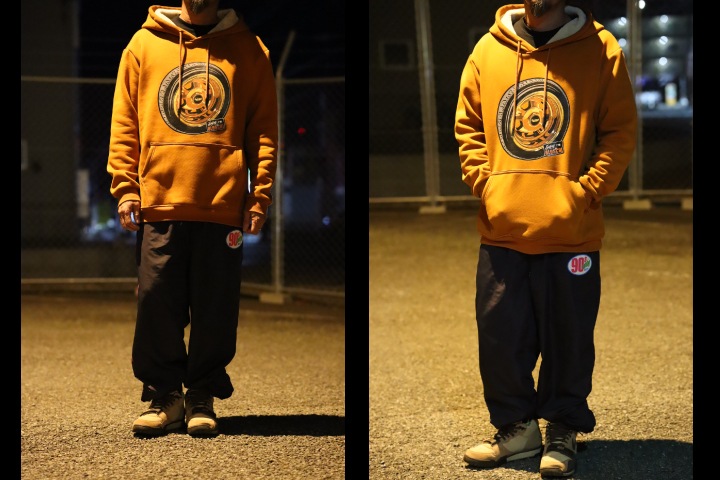 OSSANTHEHOOD blanket hoodie (tech gold) / brown