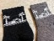 OSSANTHEHOOD cruising socks (truck) / black & gray