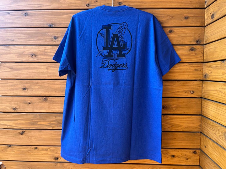 LA hawaiian tribal Tshirt / blue XL