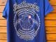 LA hawaiian tribal Tshirt / blue XL