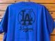 LA hawaiian tribal Tshirt / blue XL