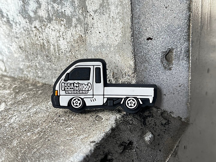 OSSANTHEHOOD pvc velcro patch 5pcs set