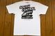 OSSANTHEHOOD 7.2oz heavyweight Tshirt (highjump) / white