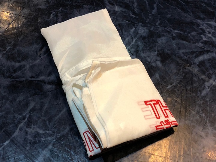 OSSANTHEHOOD folding nylon bag