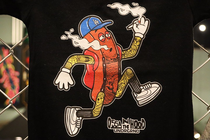 OSSANTHEHOOD infant tee & romper (fosho) / black