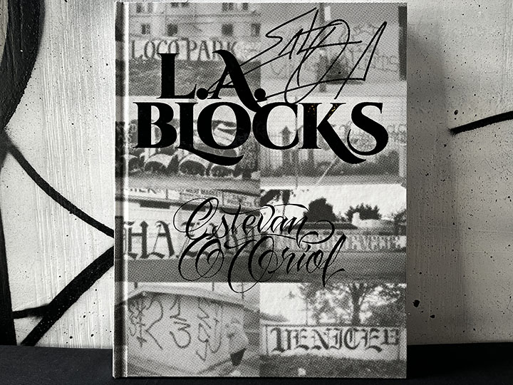 ESTEVAN ORIOL "L.A. BLOCKS" hard book 263 pages