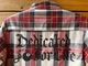NICETY check flannel shirt / red