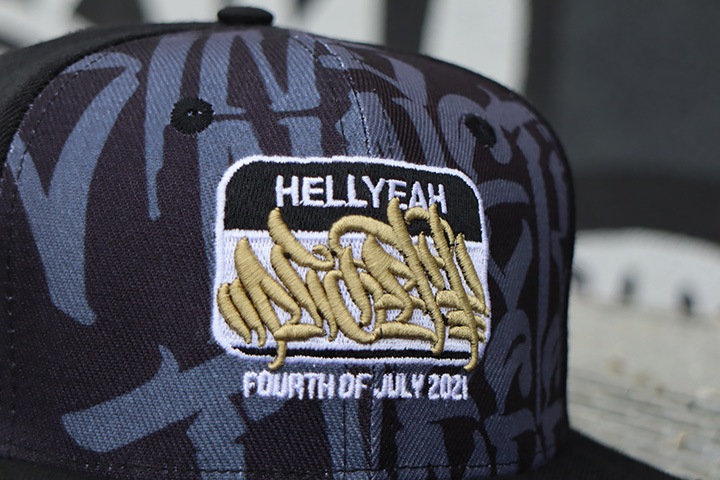 NICETY "HELLYEAH"snapback cap