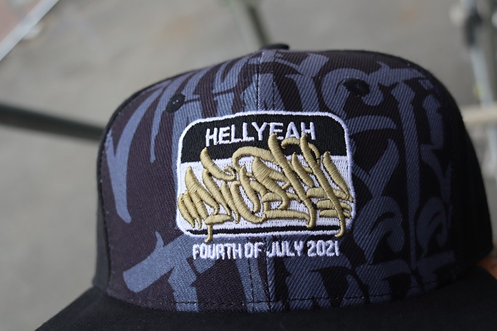 NICETY "HELLYEAH"snapback cap