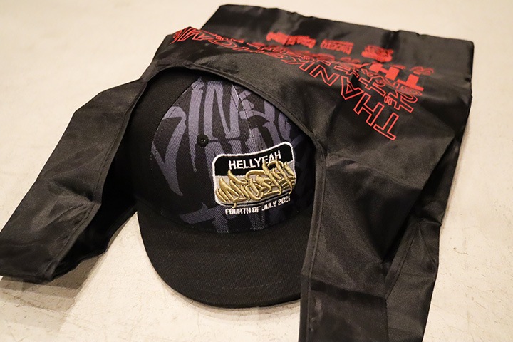 NICETY "HELLYEAH"snapback cap