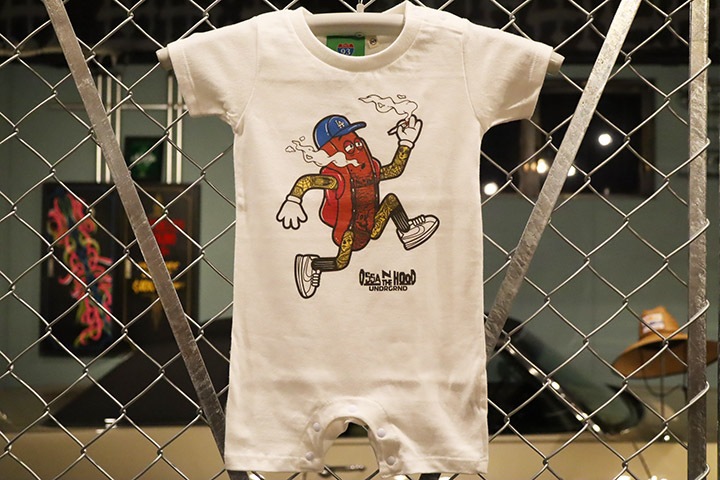 OSSANTHEHOOD infant tee & romper (fosho) / white