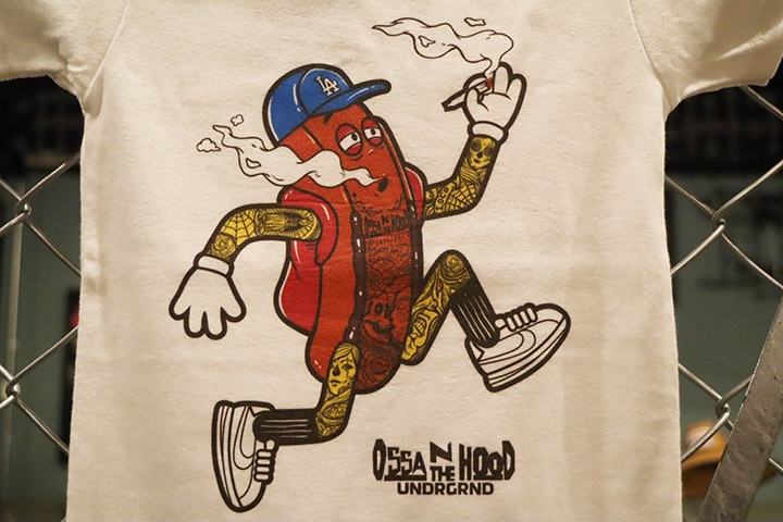 OSSANTHEHOOD infant tee & romper (fosho) / white