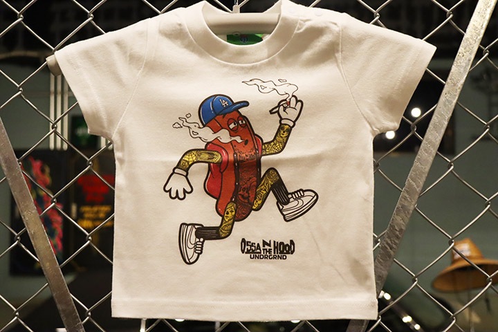 OSSANTHEHOOD infant tee & romper (fosho) / white