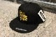 NICETY "SINCE NINETY THREE" snapback cap / black& gold