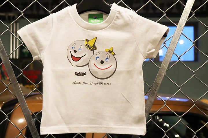 OSSANTHEHOOD infant tee & romper (laugh) / white