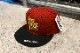 NICETY "SINCE NINETY THREE" snapback cap / burgandy & gold