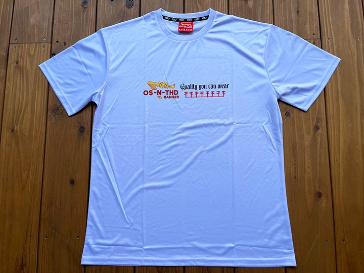 OSSANTHEHOOD Φξ dry fit Tshirt (summer madness) white