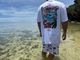 OSSANTHEHOOD Φξ dry fit Tshirt (summer madness) white