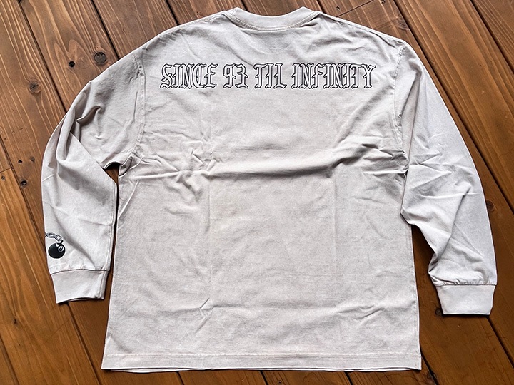 NICETY garment dye longsleeve Tshirt (easy) / natural