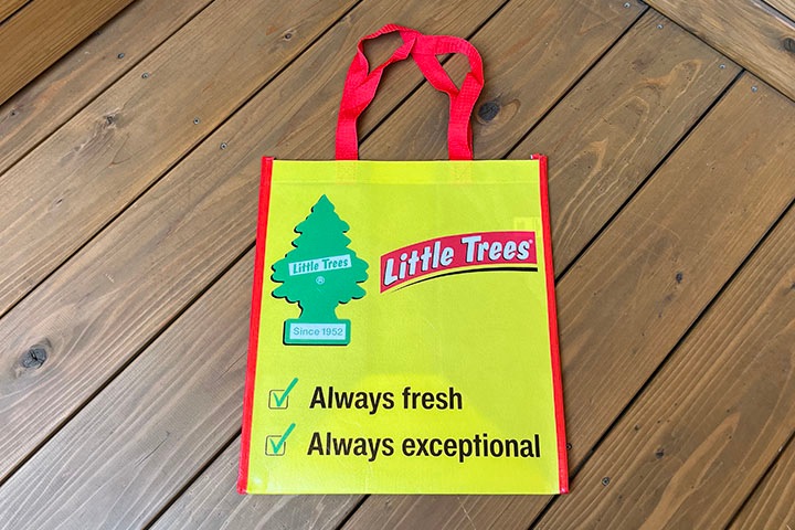 LITTLE TREES official grocery bag