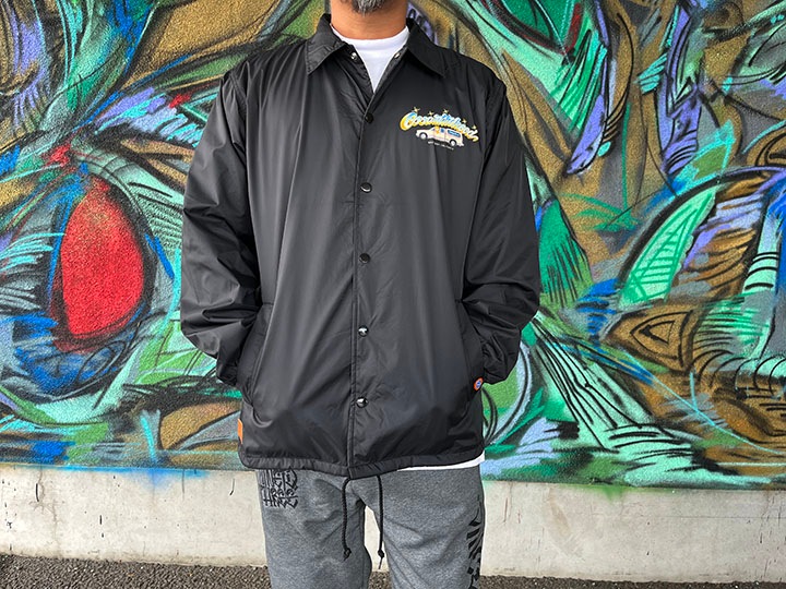 OSSANTHEHOOD coach jacket (clubsign) / black