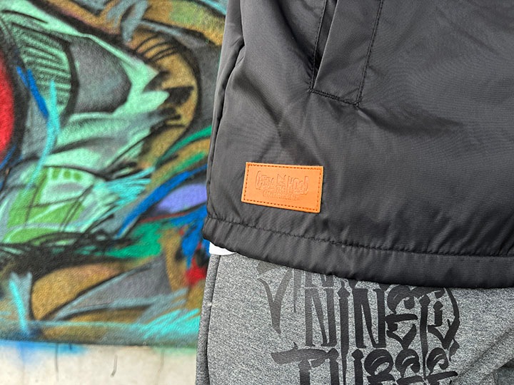 OSSANTHEHOOD coach jacket (clubsign) / black