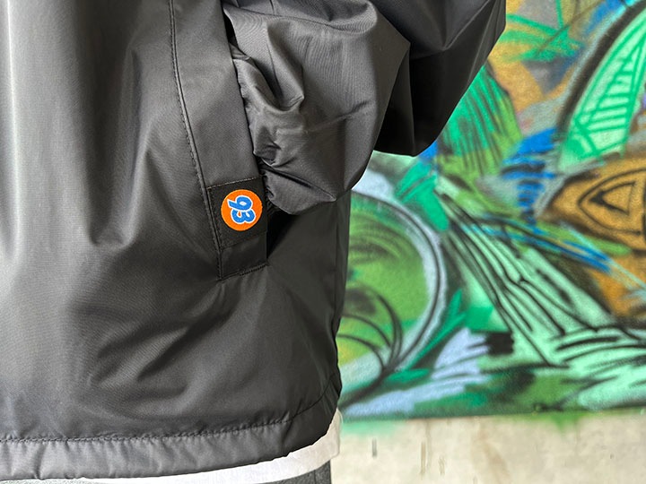 OSSANTHEHOOD coach jacket (clubsign) / black