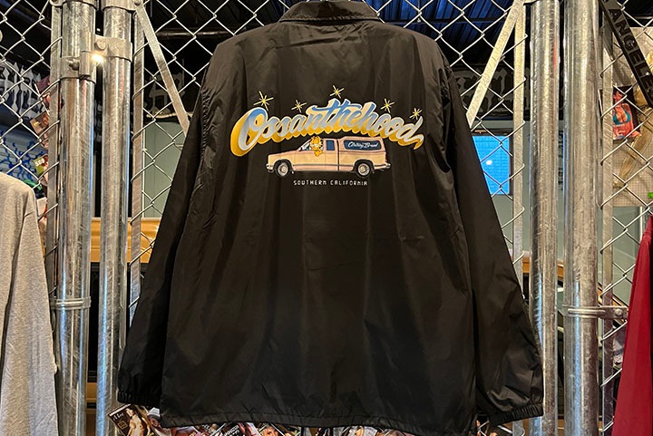 OSSANTHEHOOD coach jacket (clubsign) / black