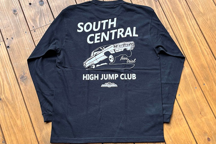 OSSANTHEHOOD longsleeve Tshirt (highjump) / black