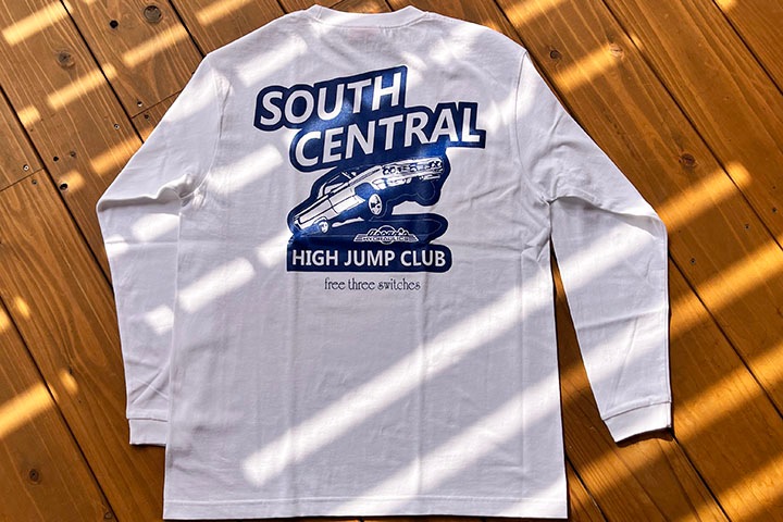 OSSANTHEHOOD longsleeve Tshirt (highjump) / white