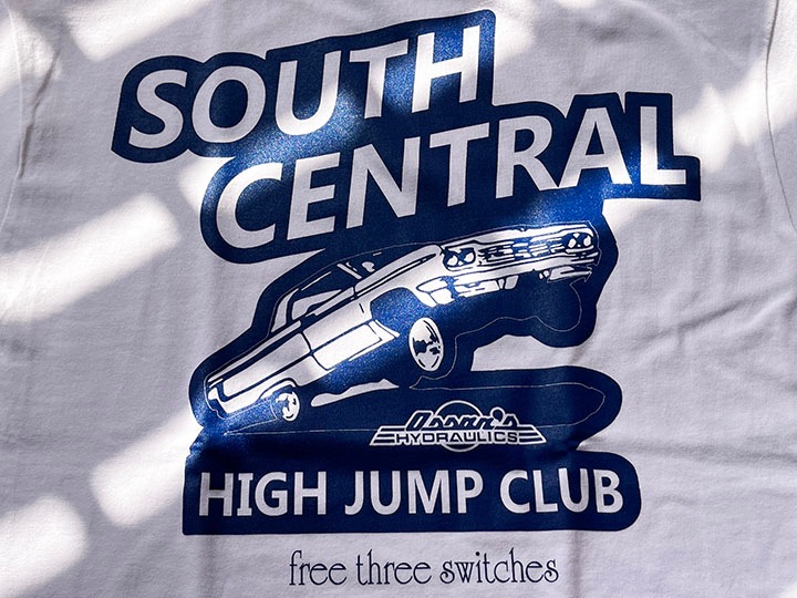 OSSANTHEHOOD longsleeve Tshirt (highjump) / white