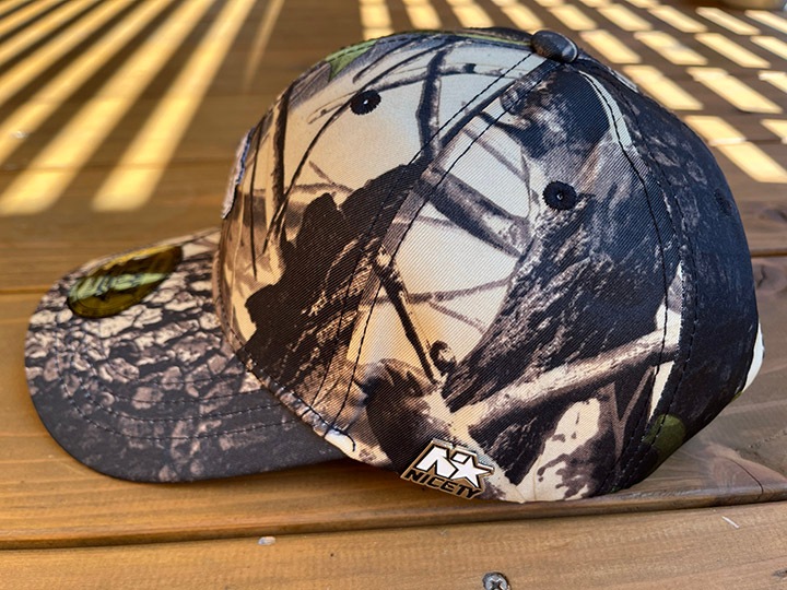 NICETY strapback cap (star) / camo