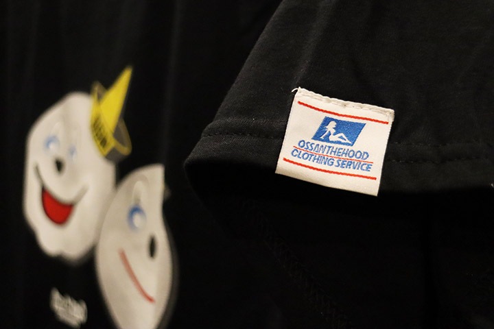 OSSANTHEHOOD Tshirt (laugh) / black