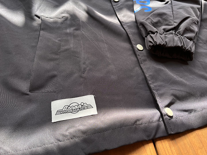 OSSANTHEHOOD coach jacket (highjump) / black