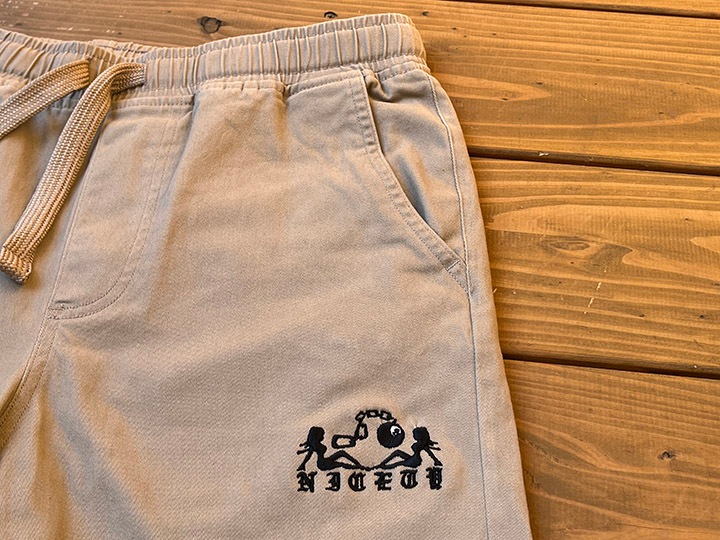 NICETY chino jogger pants (dedicated) / khaki