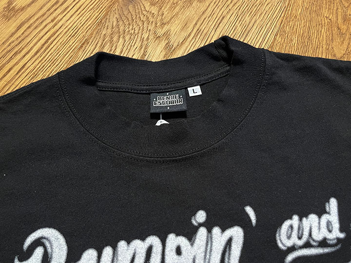 BENJIE ESCOBAR Tshirt (bumpin) black