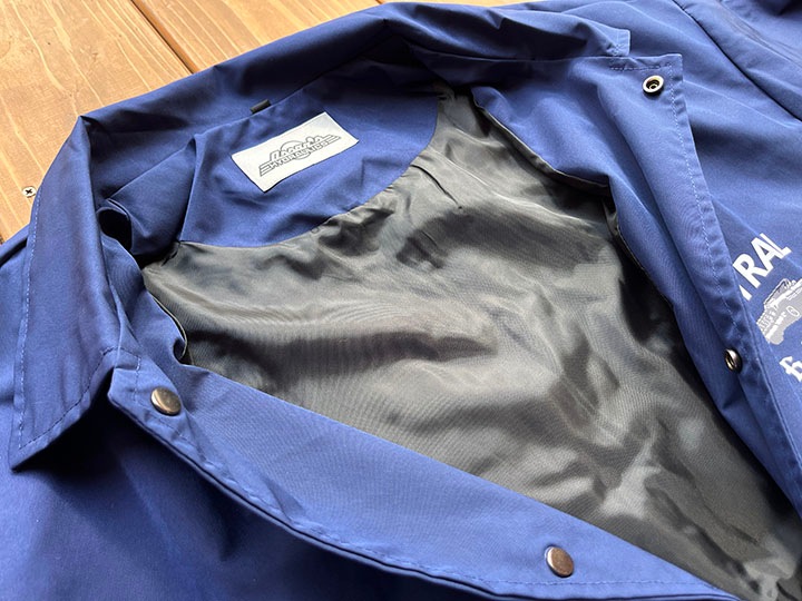 OSSANTHEHOOD coach jacket (highjump) / light navy