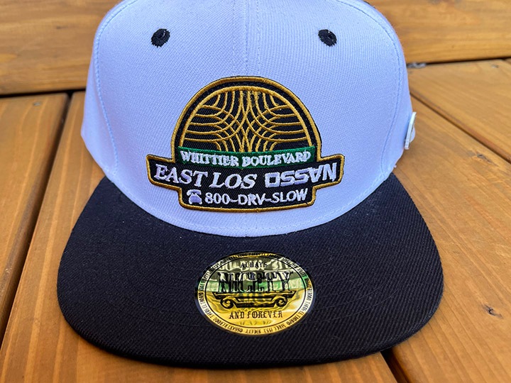 OSSANTHEHOOD snapback cap (eastlos) / black & white