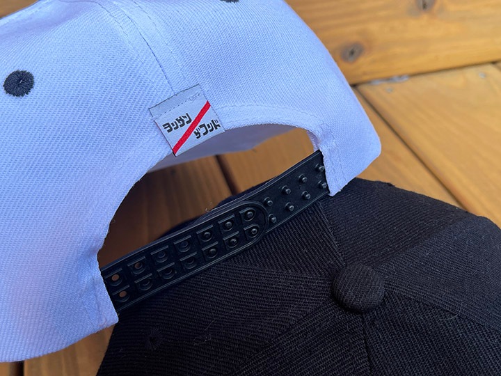 OSSANTHEHOOD snapback cap (eastlos) / black & white