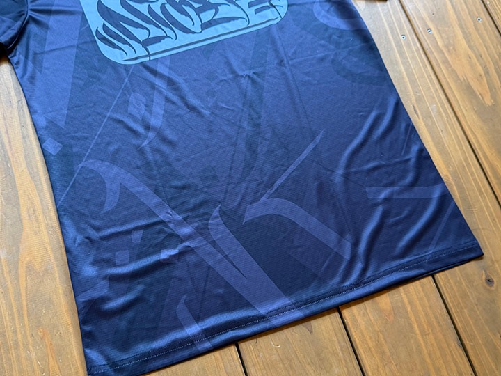 NICETY ��Φξ�� dry fit Tshirt (hellyeah) / black all over