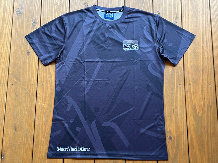 NICETY ��Φξ�� dry fit Tshirt (hellyeah) / black all over