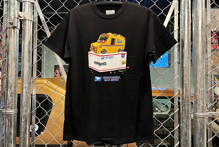 OSSANTHEHOOD tshirt (taco service) / black