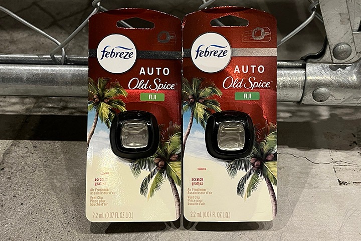 OLD SPICE vent clip air freshener 2ĥå (fiji x 2)
